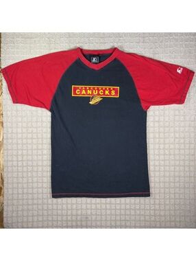 Vancouver Canucks Starter Flying Skate T-Shirt S